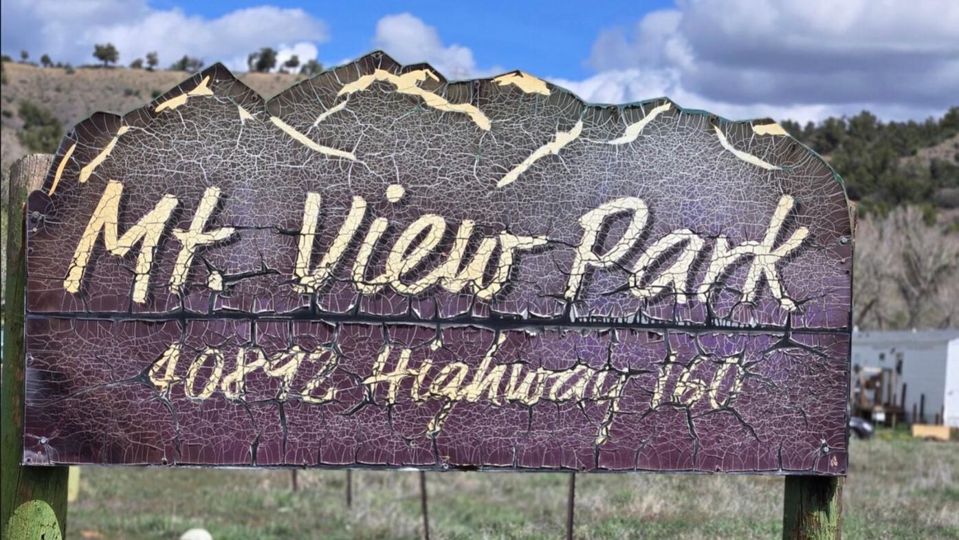 Mountain View mobile home park community mancos, co